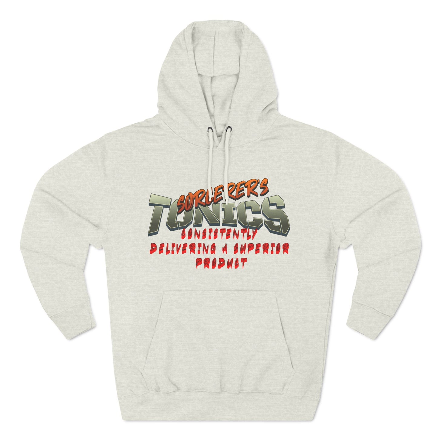 SORCERERS TONIC Three-Panel Fleece Hoodie