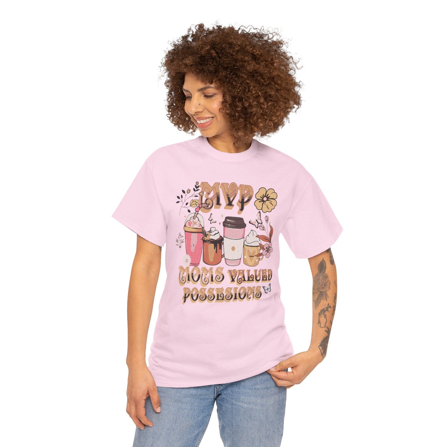 MOMS MVP POSSESIONS Unisex Heavy Cotton Tee