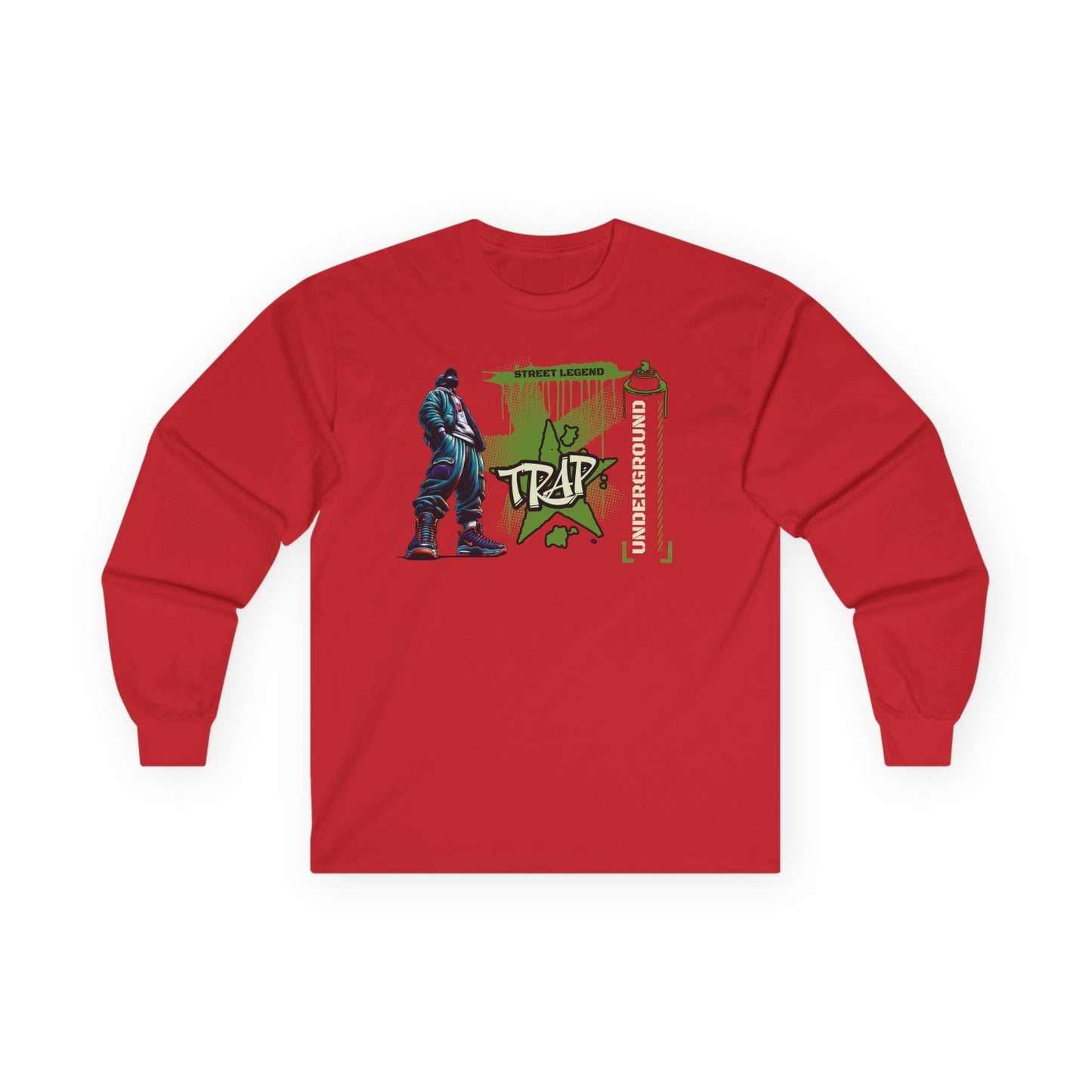 Urban Graffiti Long Sleeve Tee - Trap Star