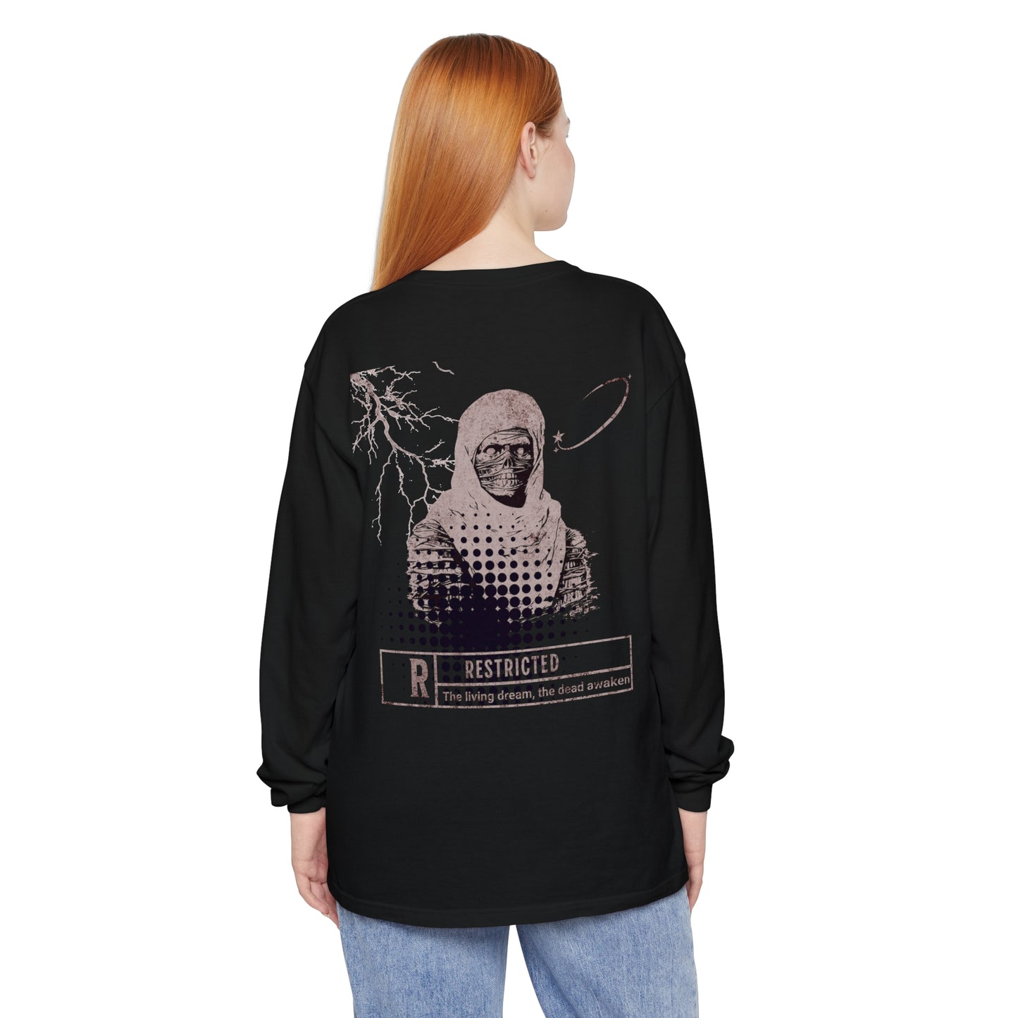 Long Sleeve T-Shirt - Eternal Darkness Call Your Name Graphic