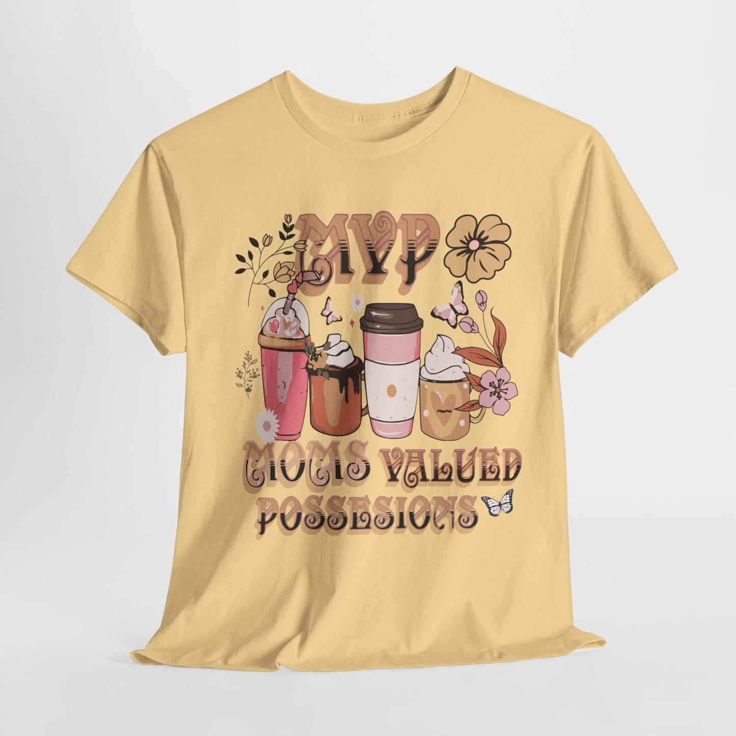 MOMS MVP POSSESIONS Unisex Heavy Cotton Tee