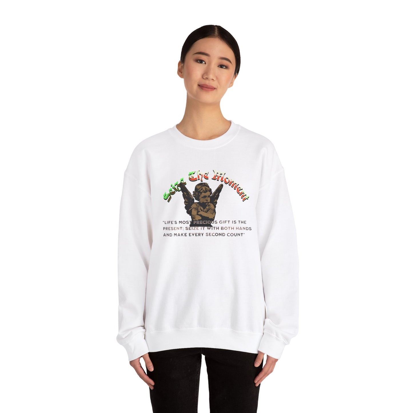 Seize the Moment Crewneck Sweatshirt