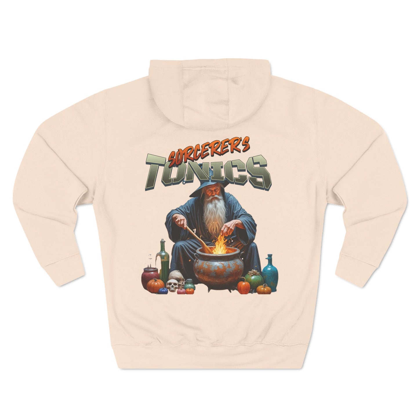 SORCERERS TONIC Three-Panel Fleece Hoodie