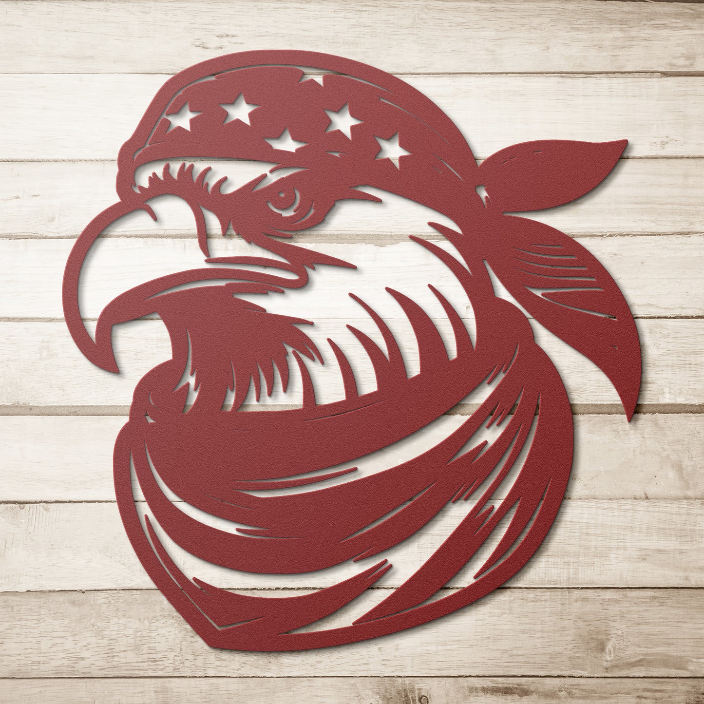 Patriot Bird Die Cut Metal