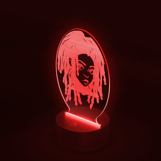 Vertical Oval Acrylic LED Sign