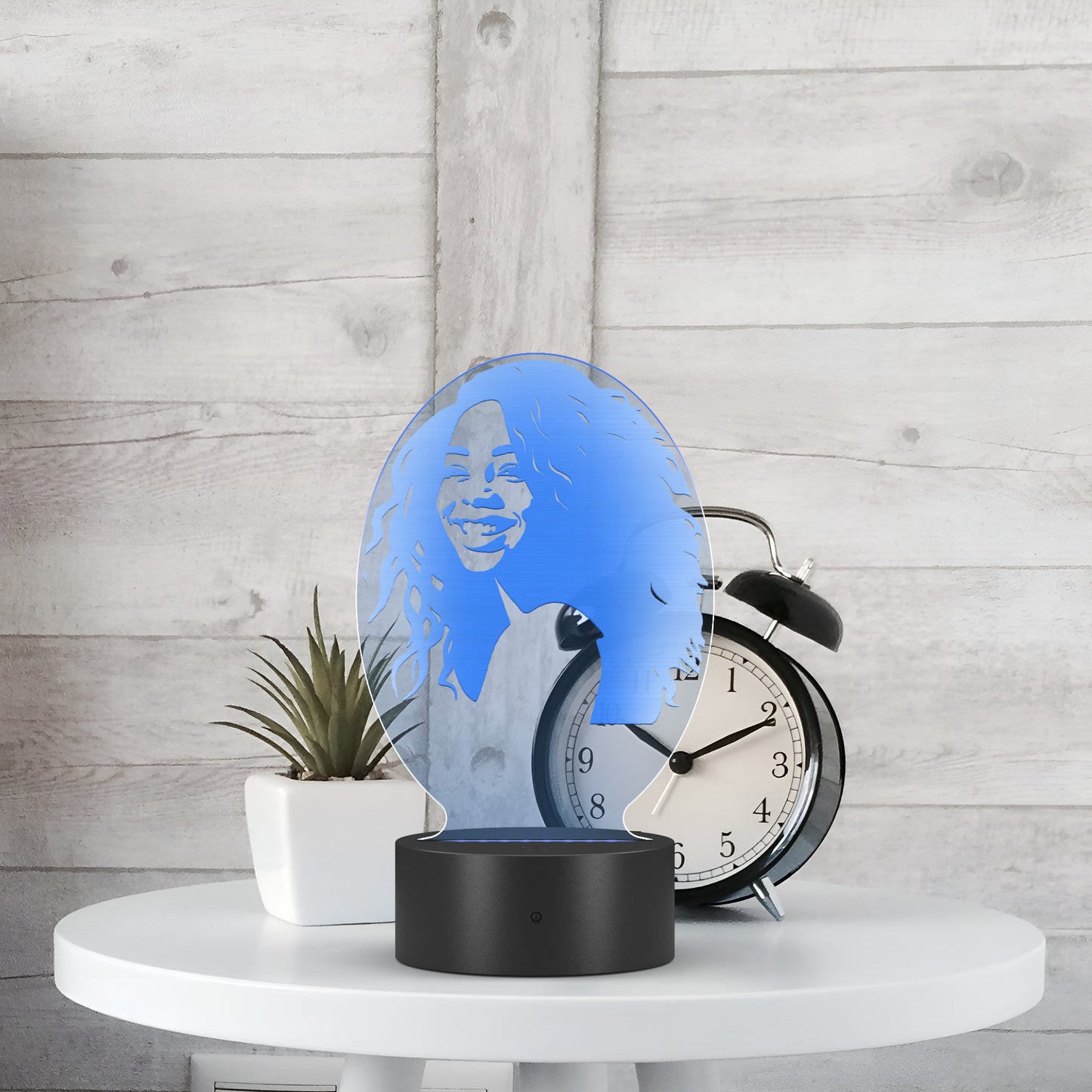 Vertical Oval Acrylic LED Sign