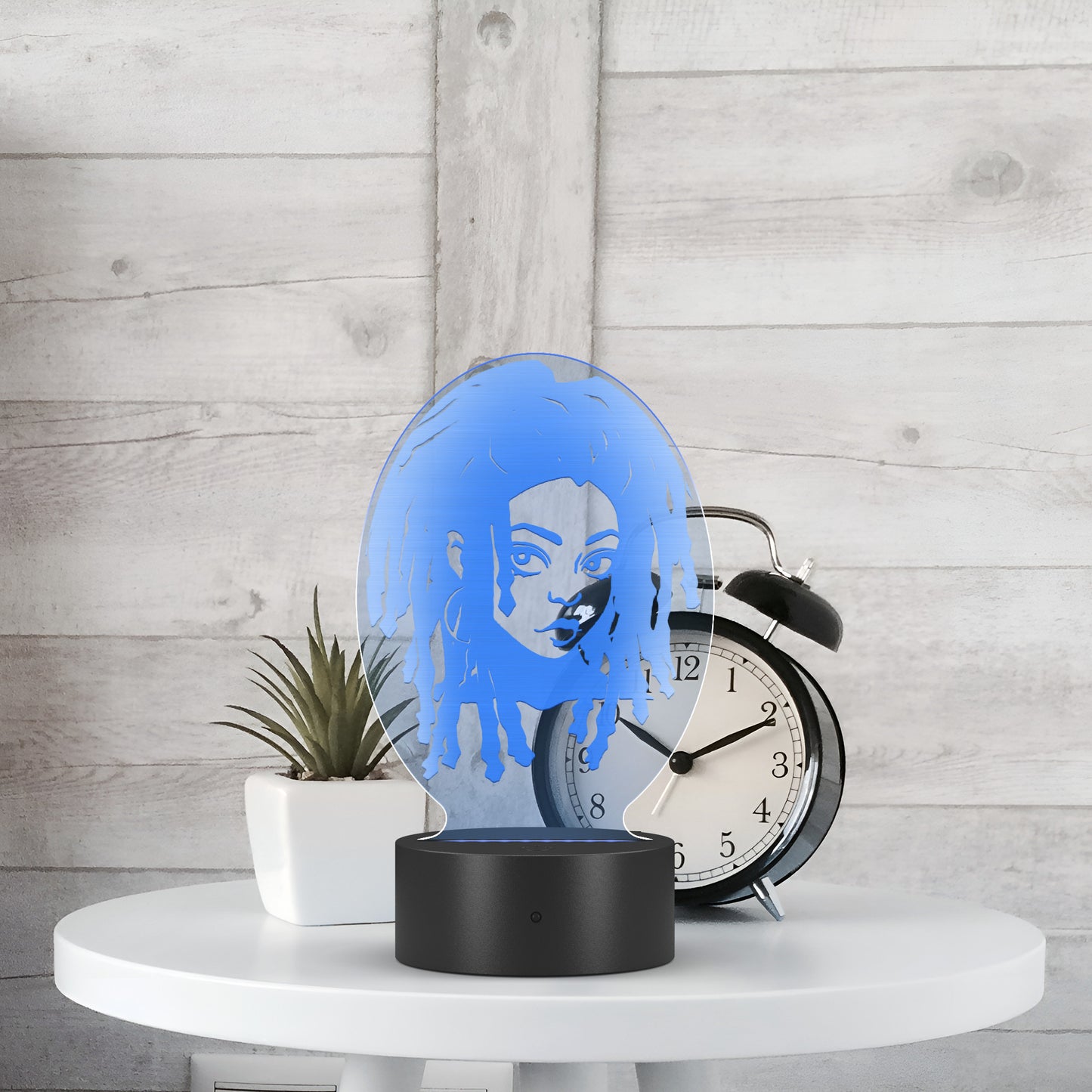 Vertical Oval Acrylic LED Sign