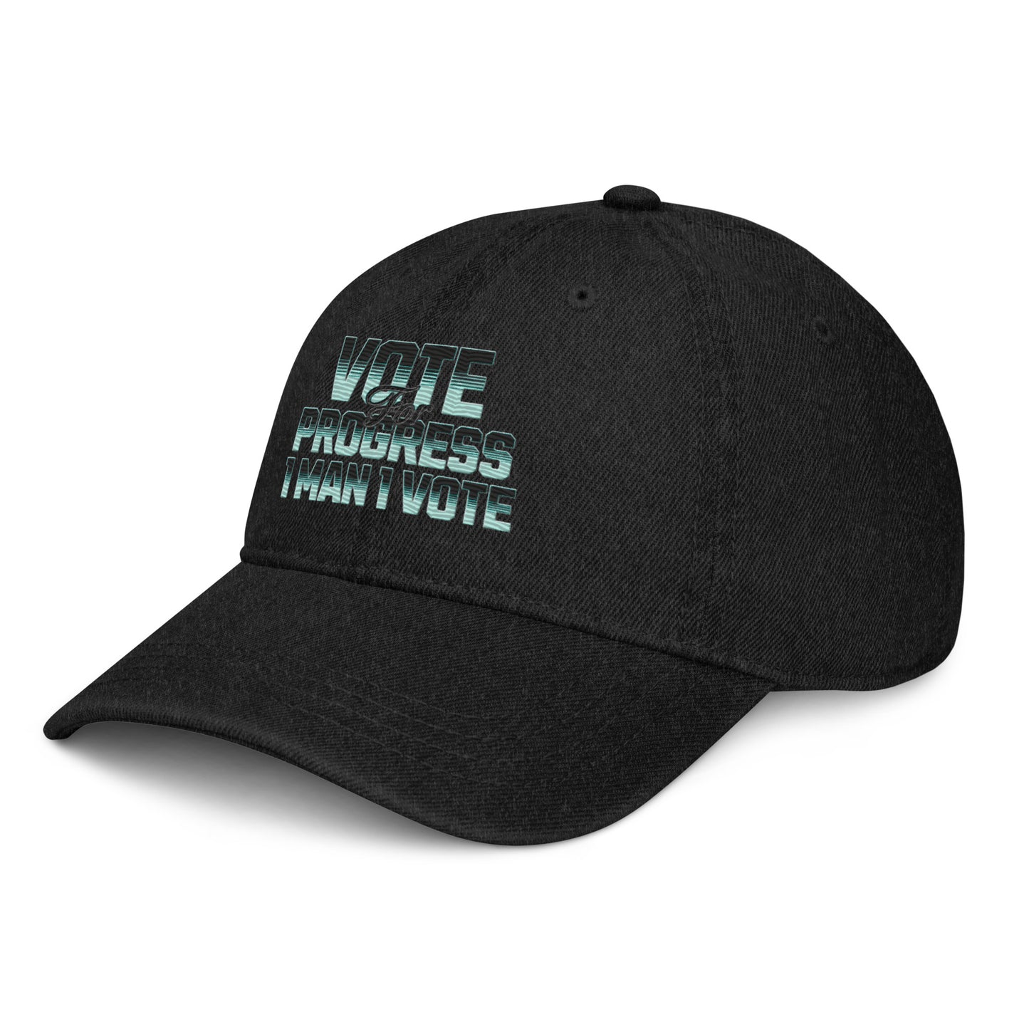 "VOTE FOR PRGRESS" Denim Hat