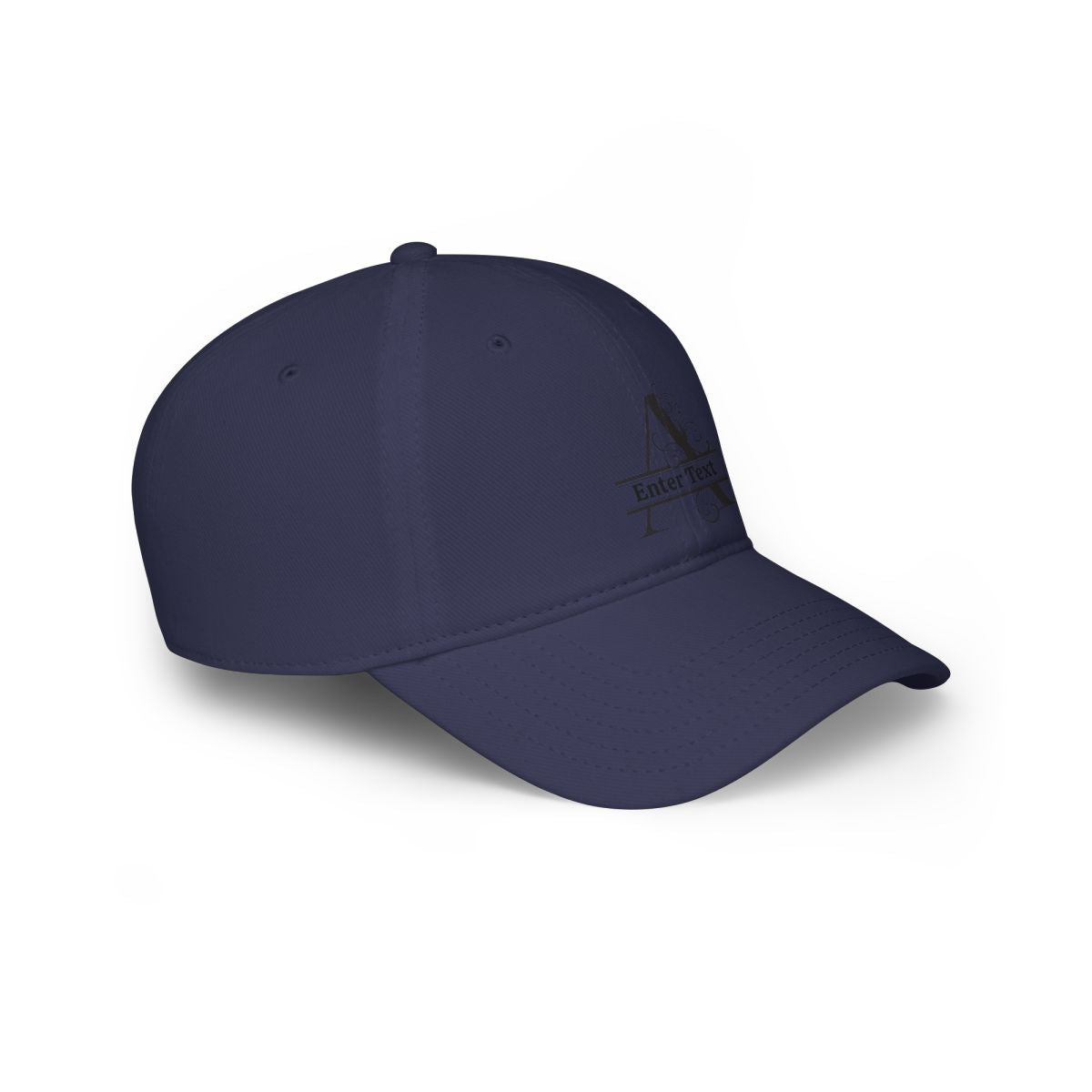 Customizable Monogram Low Profile Baseball Cap