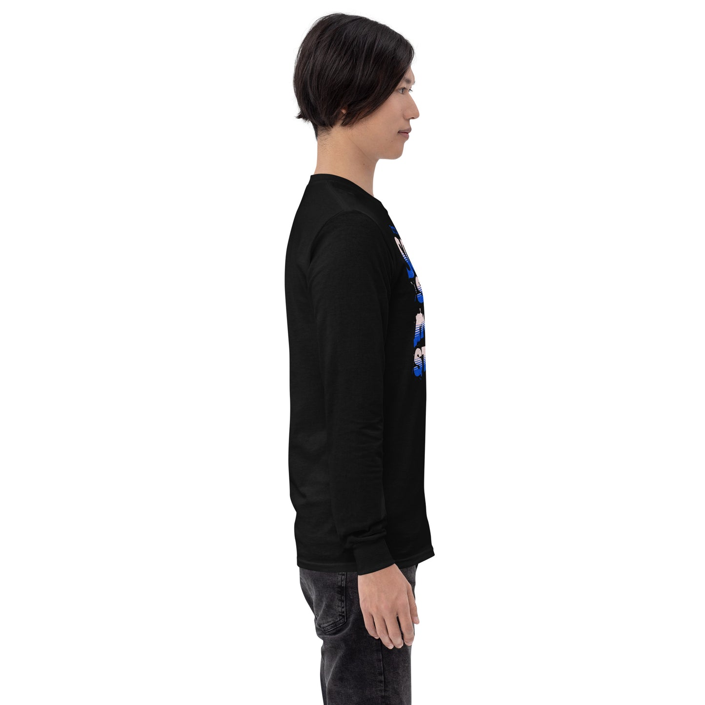 "DISTORT THE NORM" Men’s Long Sleeve Shirt