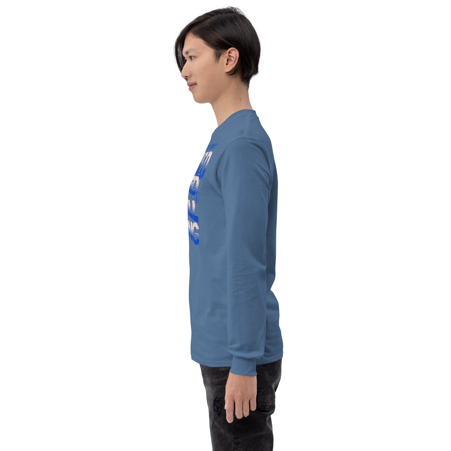 "DISTORT THE NORM" Men’s Long Sleeve Shirt