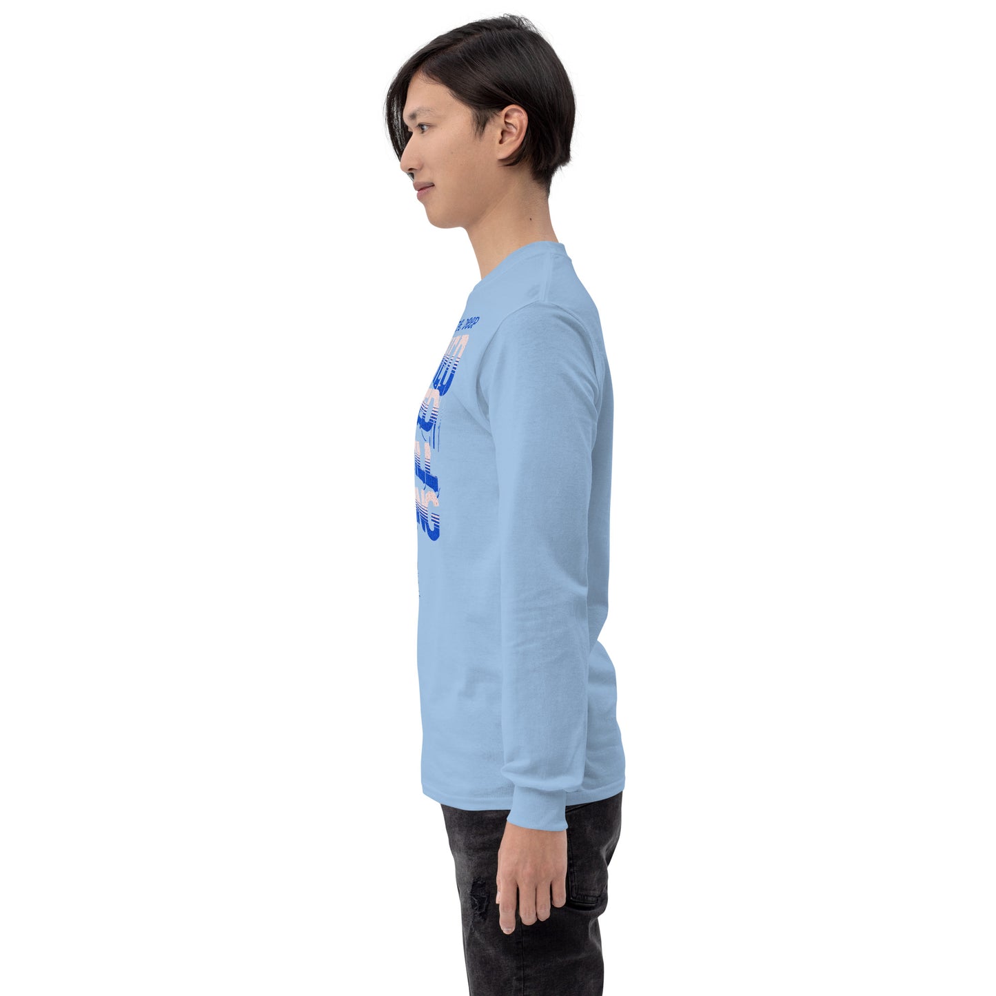 "DISTORT THE NORM" Men’s Long Sleeve Shirt