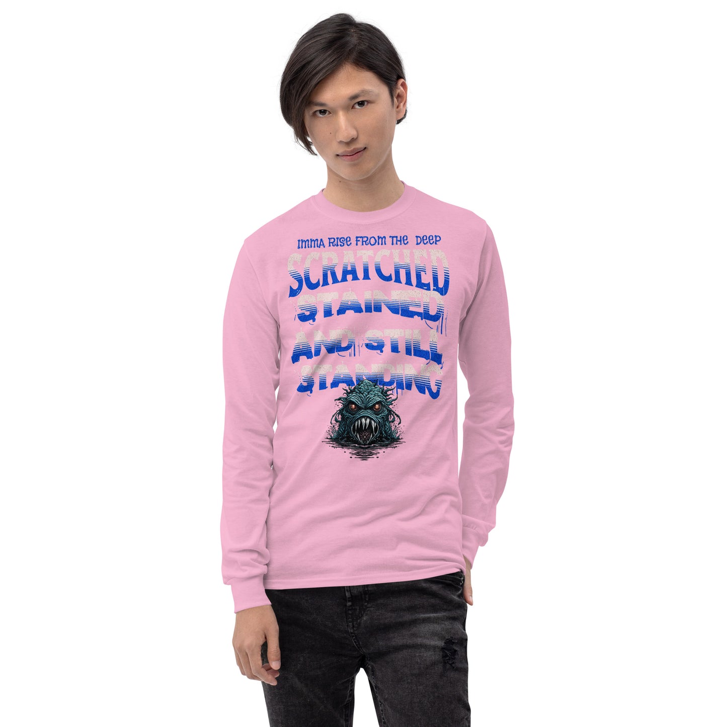 "DISTORT THE NORM" Men’s Long Sleeve Shirt