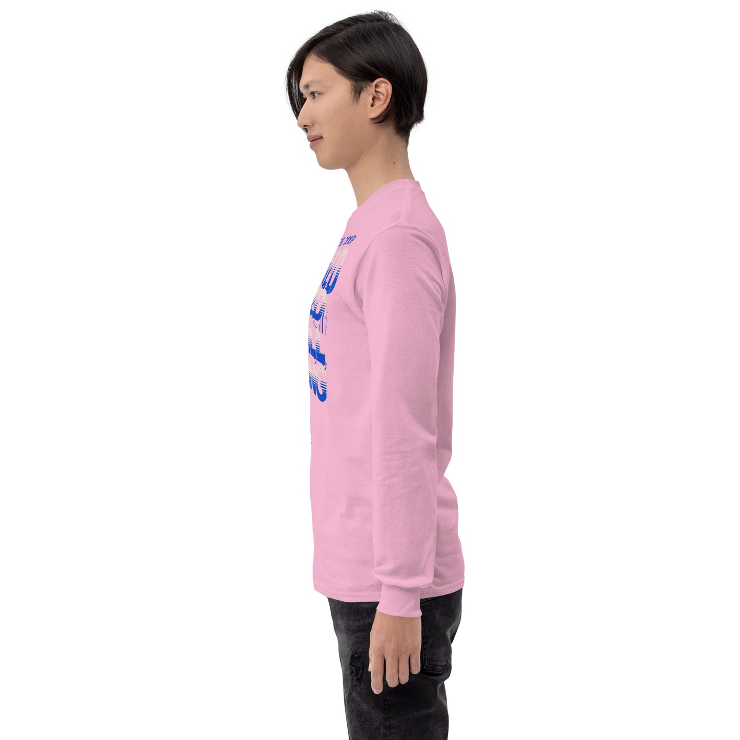 "DISTORT THE NORM" Men’s Long Sleeve Shirt