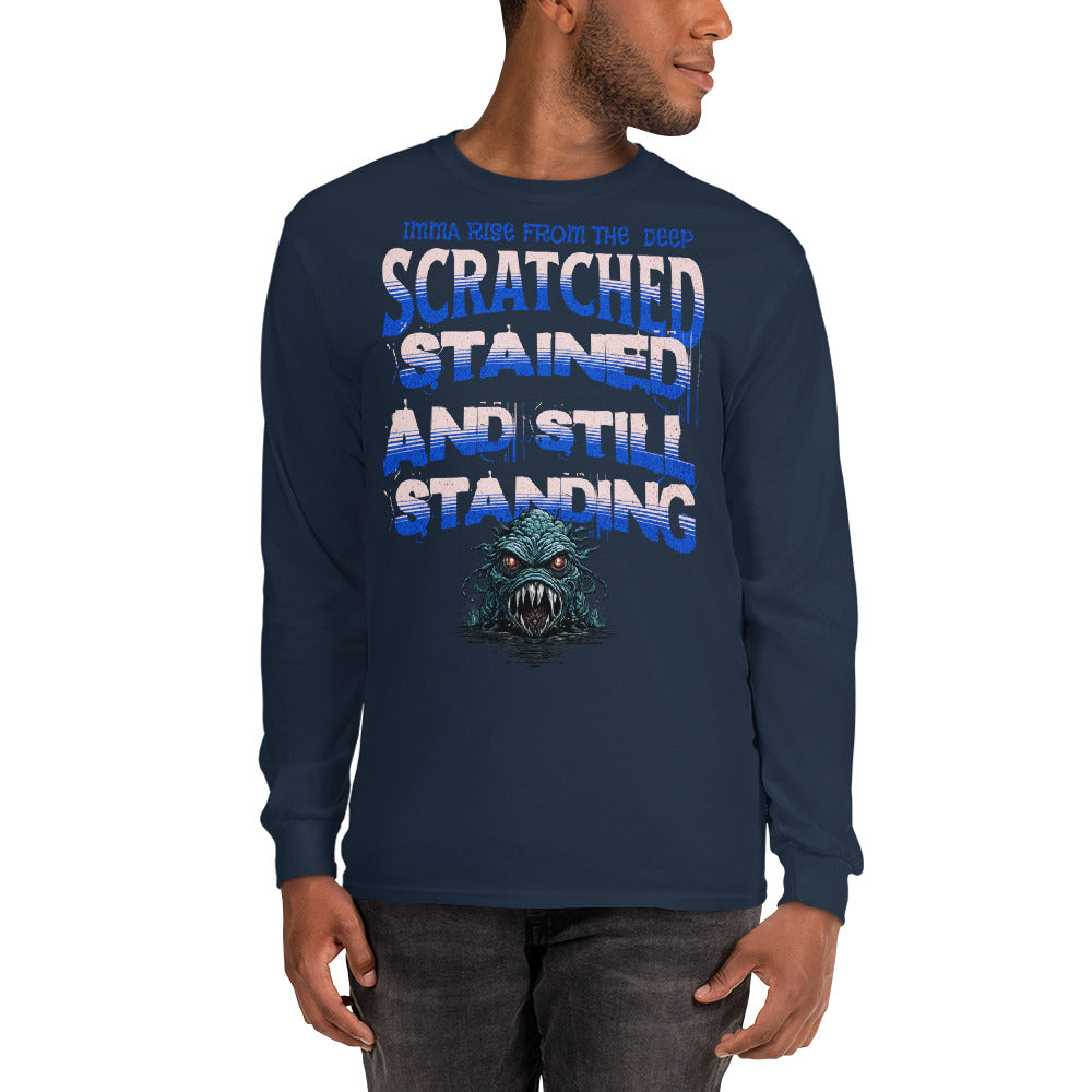 "DISTORT THE NORM" Men’s Long Sleeve Shirt