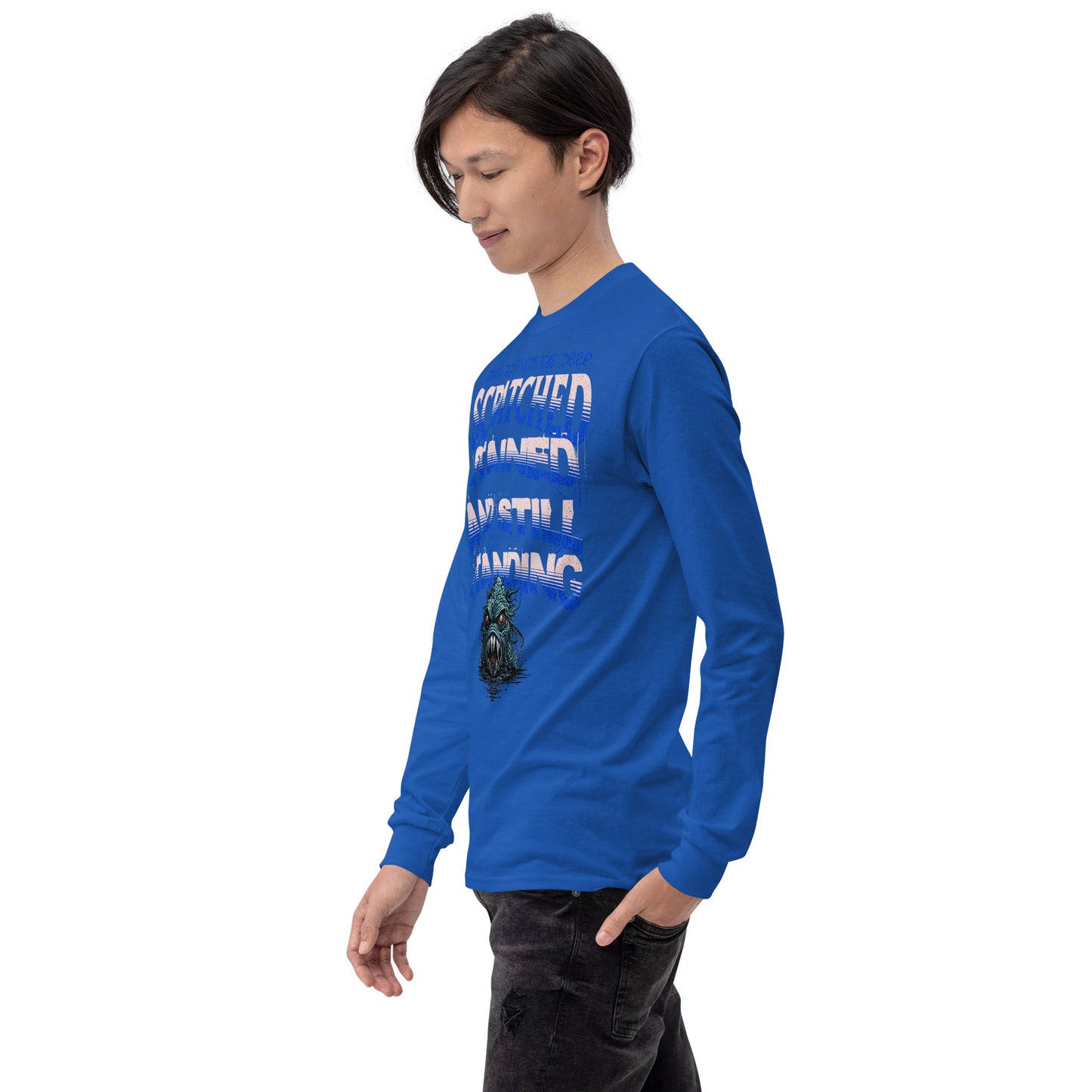 "DISTORT THE NORM" Men’s Long Sleeve Shirt