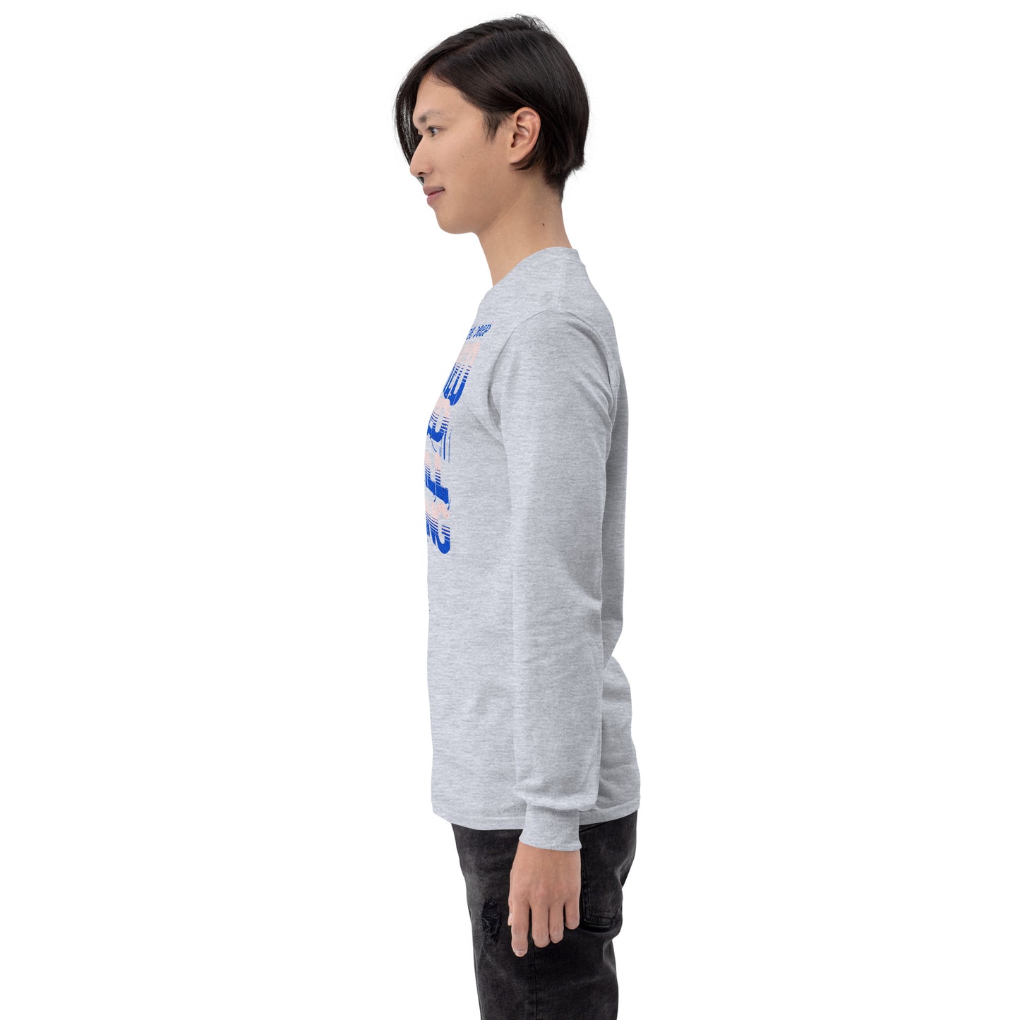 "DISTORT THE NORM" Men’s Long Sleeve Shirt