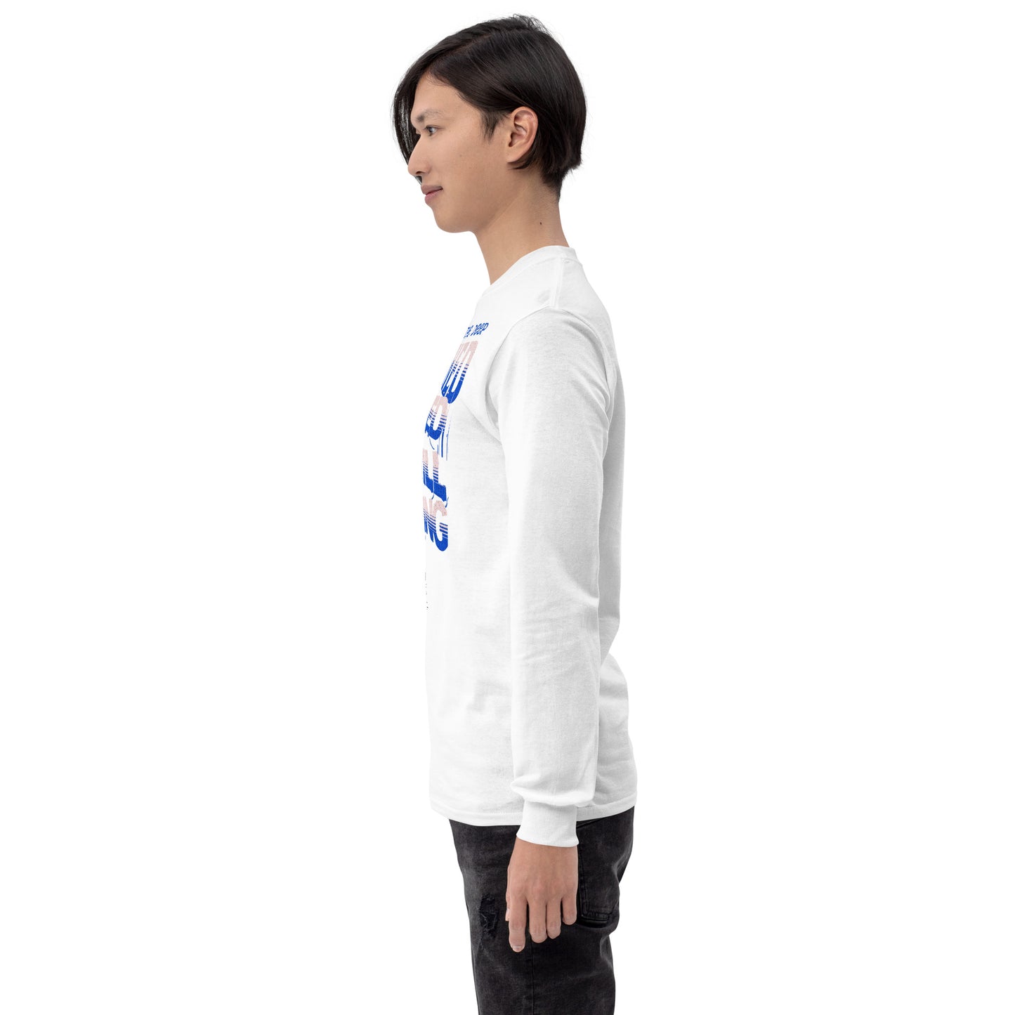 "DISTORT THE NORM" Men’s Long Sleeve Shirt