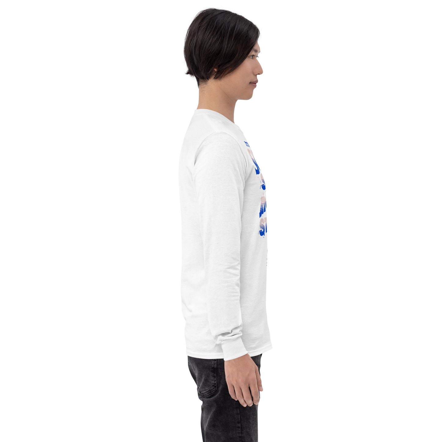 "DISTORT THE NORM" Men’s Long Sleeve Shirt