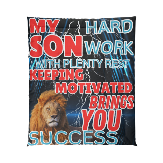 "LION OF SUCCESS"Comforter