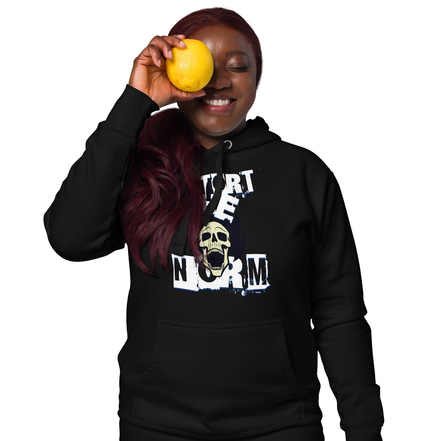 "DISTORT THE NORM" Unisex Hoodie