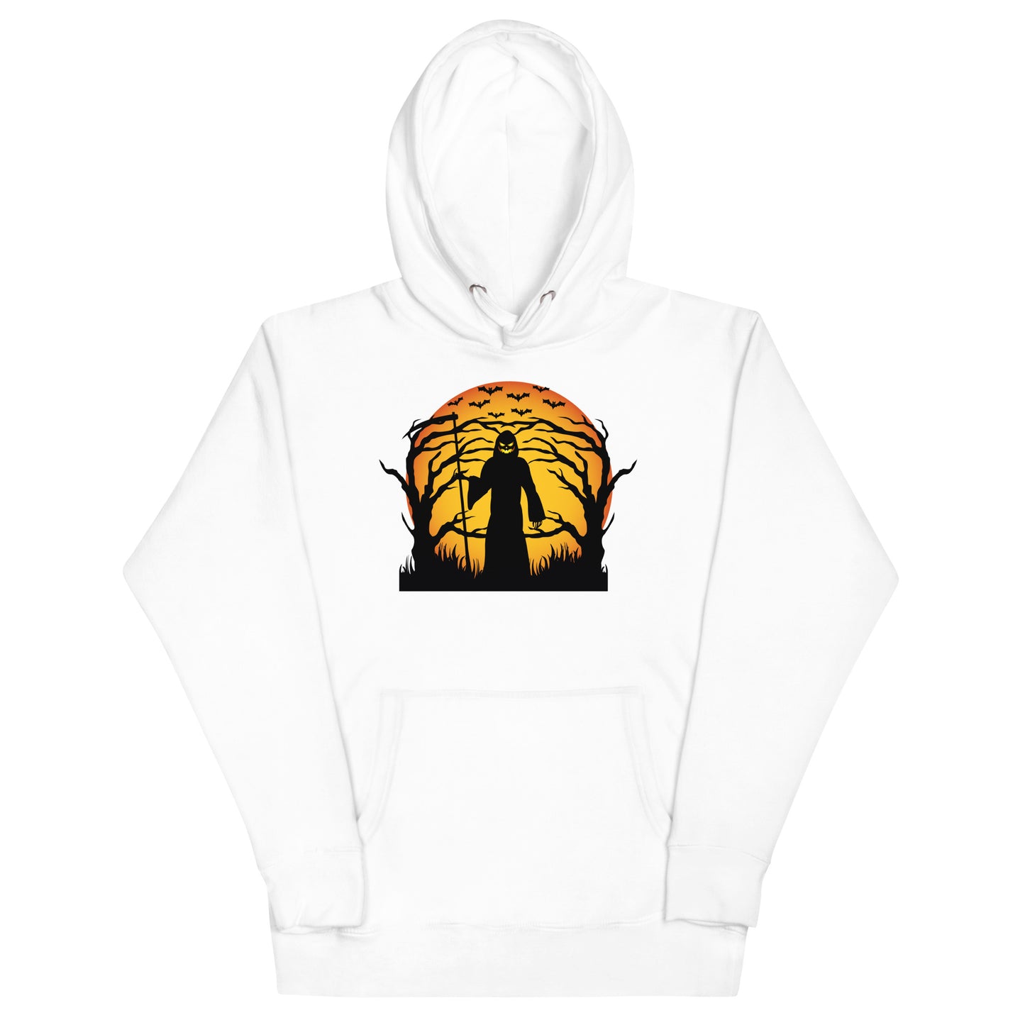 BEWARE OF THE GLOWING FACE" HALLOWEEN Unisex Hoodie