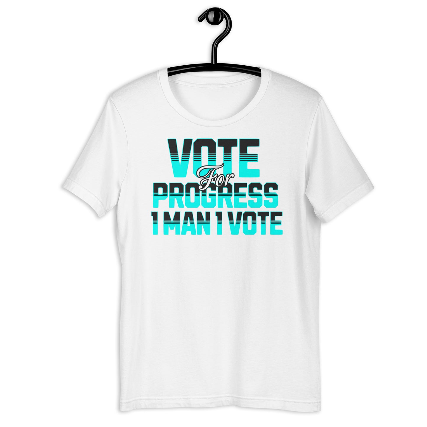 "VOTE FOR PROGRESS" Unisex t-shirt